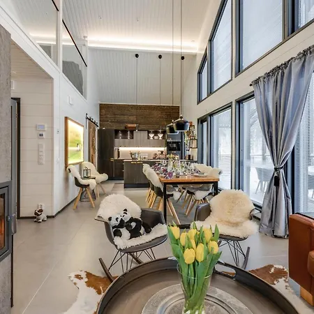Villa Marvik Near Golfcourse Incl Sauna, Terrace, Jacuzzi For Extra Fee Himos